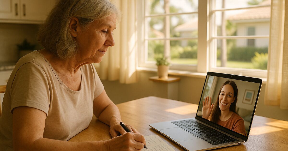 Managing a Sarasota senior's move when kids live out of state