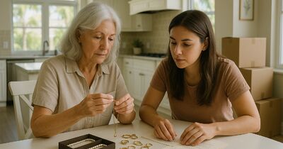 Protecting valuables, jewelry, and documents during a Sarasota senior's move